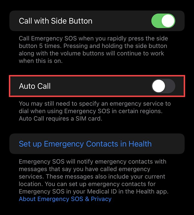 How to Set Up Emergency SOS Calling and Emergency Contacts in iOS