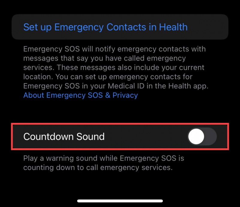 How to Set Up Emergency SOS Calling and Emergency Contacts in iOS