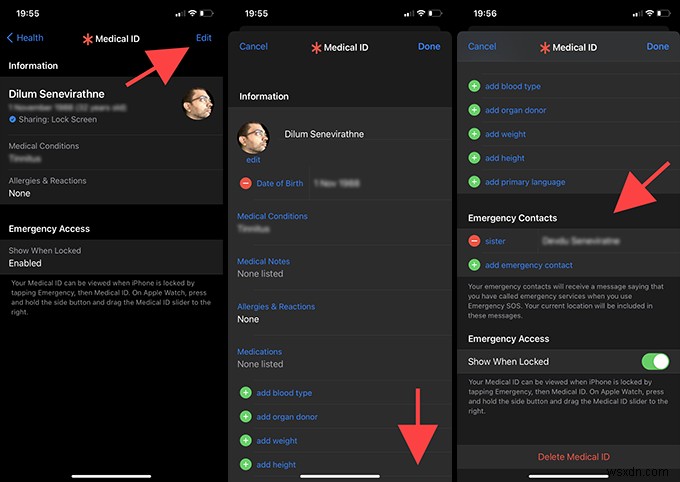 How to Set Up Emergency SOS Calling and Emergency Contacts in iOS