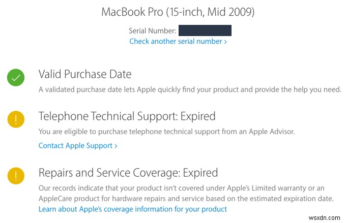 How to Check AppleCare Support and Warranty Status for Your Mac