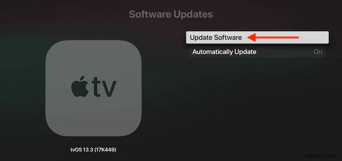 How To Update tvOS on Apple TV