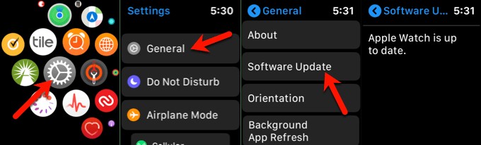 How To Update An Apple Watch