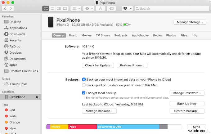 How to Backup Your iPhone on Mac