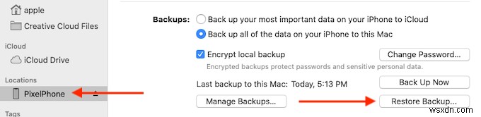 How to Backup Your iPhone on Mac
