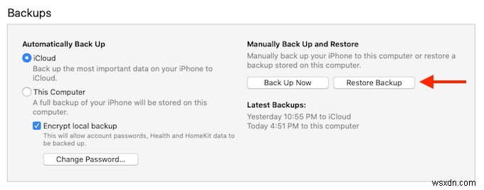 How to Backup Your iPhone on Mac