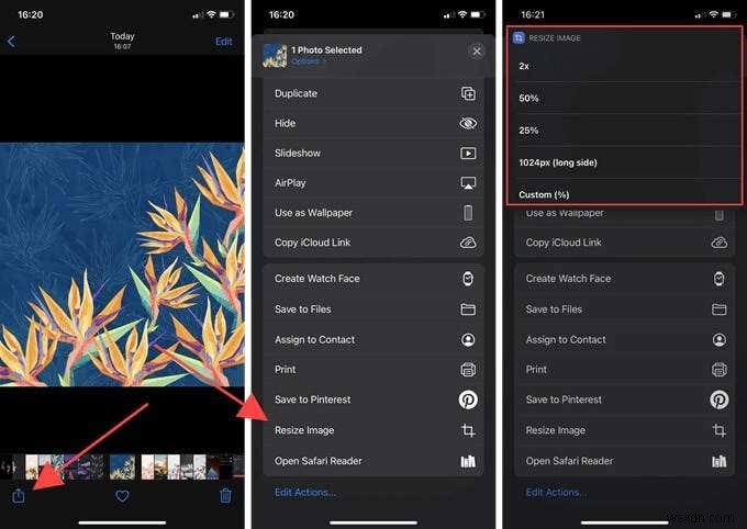 How to Resize Pictures on iPhone