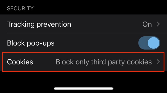 How to Enable Cookies on iPhone