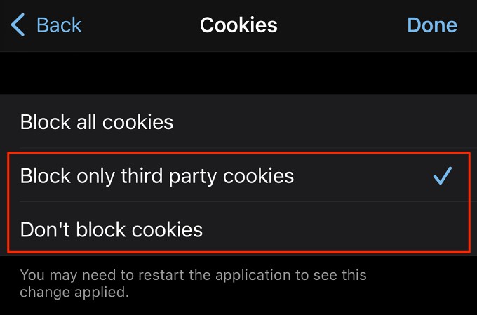 How to Enable Cookies on iPhone