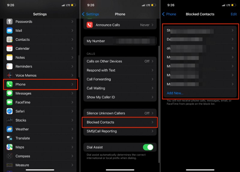 What Happens When You Block a Number on iPhone