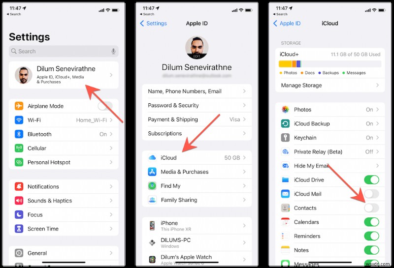 How to Restore Contacts on iPhone