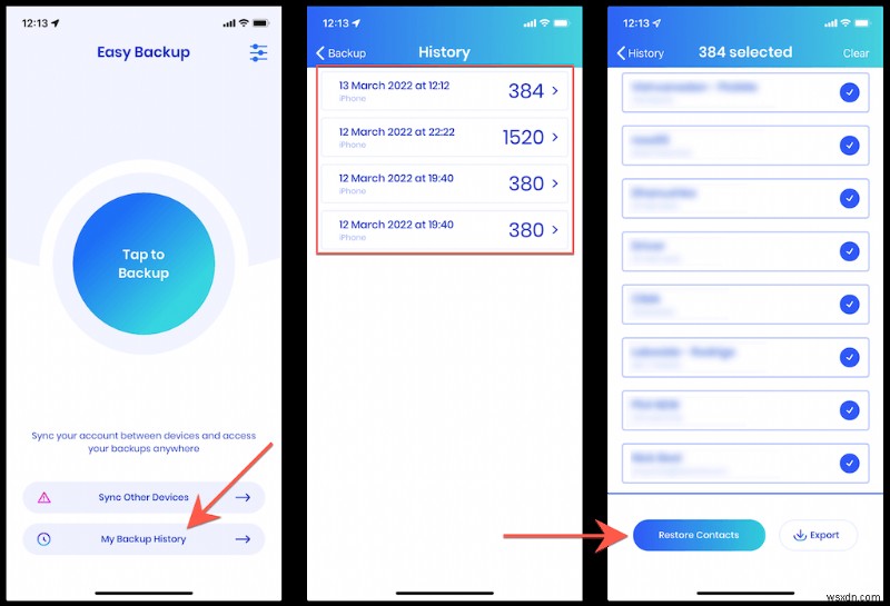 How to Restore Contacts on iPhone
