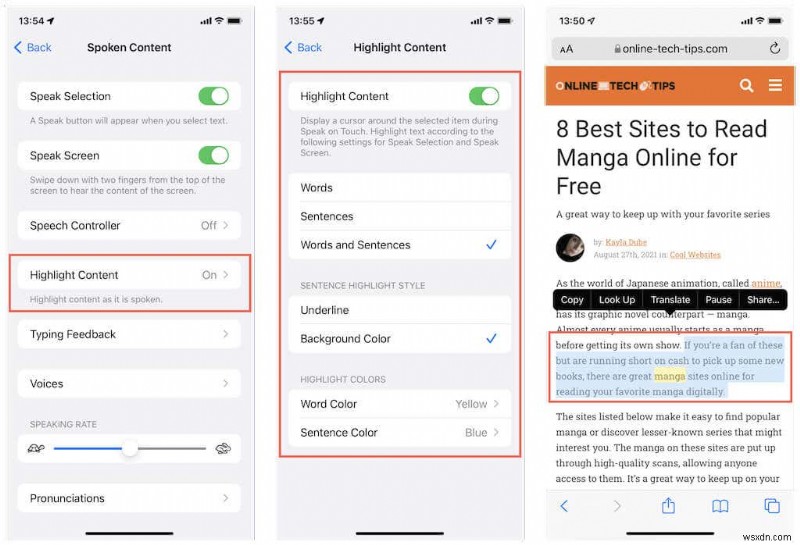 How to Get Your iPhone to Read Text Aloud to You