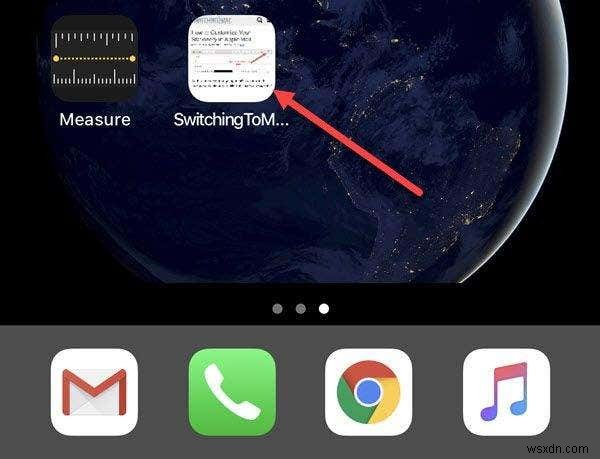 Save a Safari Webpage to iPhone/iPad Home Screen