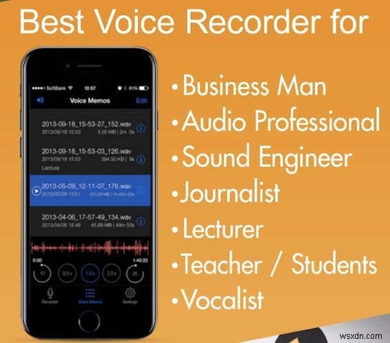 The 5 Best Alternative iOS Voice Recording Apps