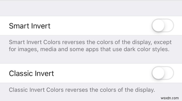 Enable Display Accommodations On iOS