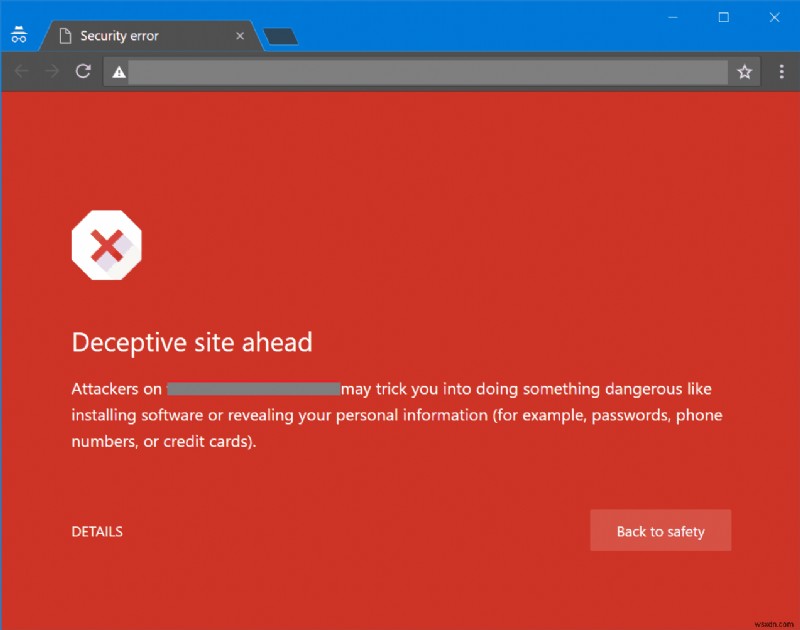 Social Engineering Content Detected (Phishing) – How to fix it?