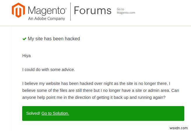 Magento Admin Panel Hacked – Causes, Symptoms & Fixes