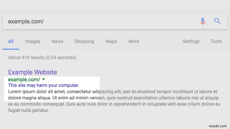 How to Remove “This site may be hacked” Warning message