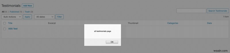 Stored XSS Vulnerability found in Strong Testimonials Plugin = 2.40.0 - Update immediately