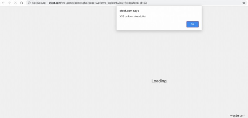 XSS Vulnerability found in WPForms Plugin  1.5.9 - Update immediately
