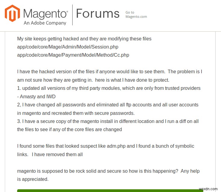 Magento Store piraté? Guide de suppression complet des logiciels malveillants Magento