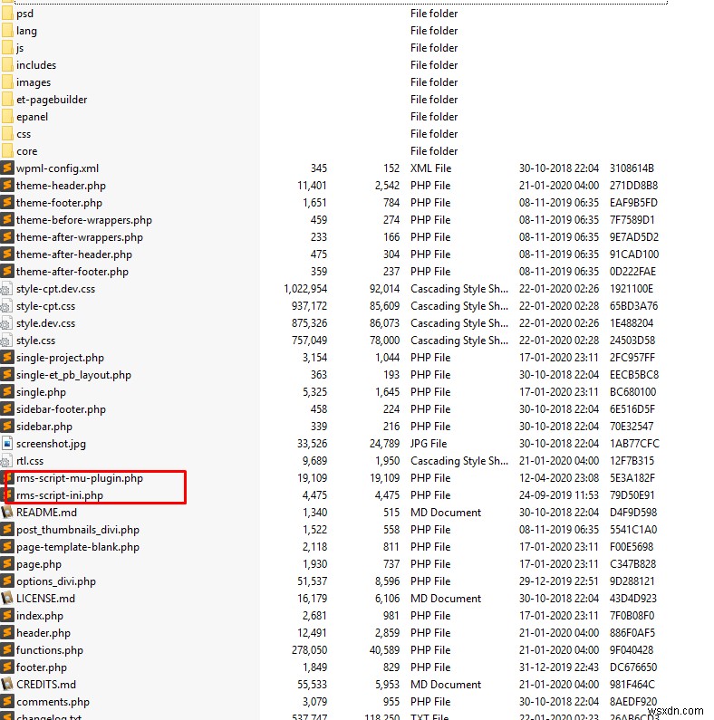 [Fix] WordPress rms-script Remote Access Malware