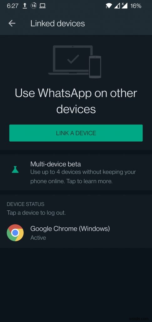 How To Setup WhatsApp on Four Different Devices