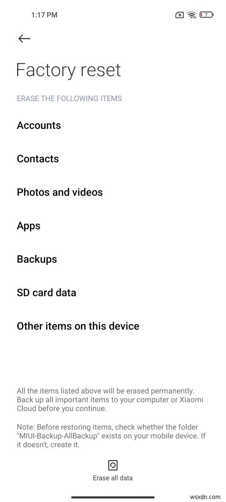How To Reset Xiaomi Smartphone: All Procedures Explained