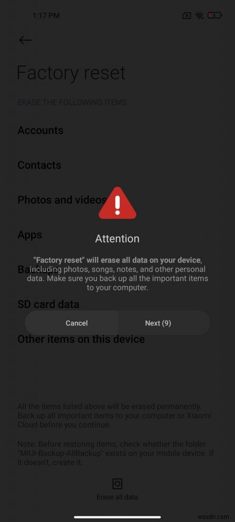 How To Reset Xiaomi Smartphone: All Procedures Explained