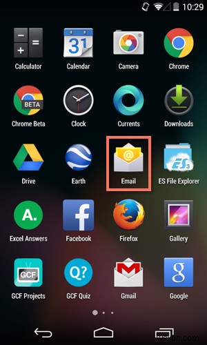 Android Basics: Setting Up Your Email