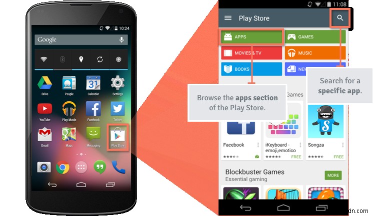 Android Basics: Downloading Apps