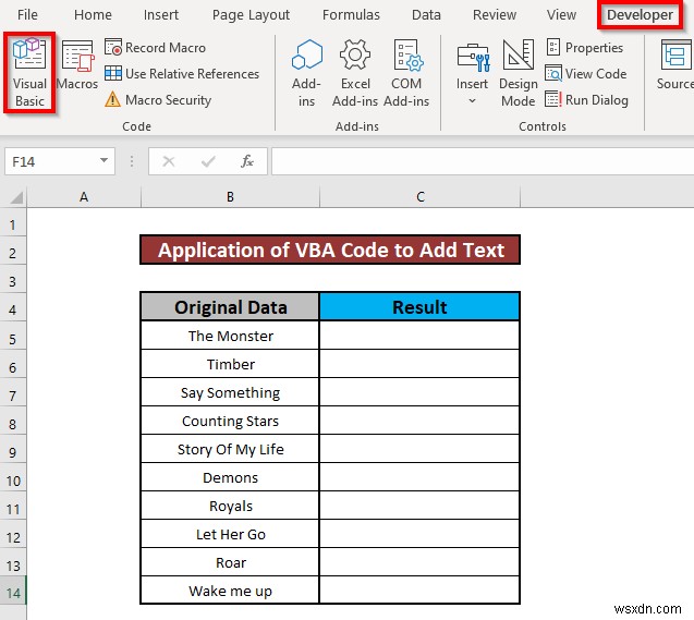 How to Add Text to Cell in Excel (6 Easy Methods)