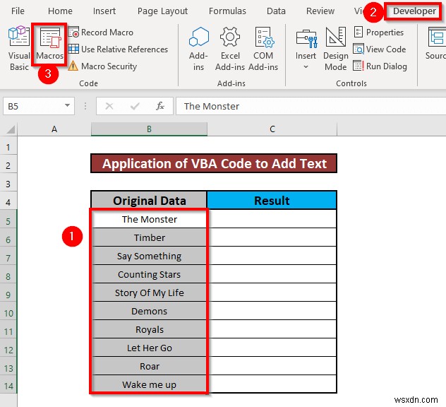 How to Add Text to Cell in Excel (6 Easy Methods)