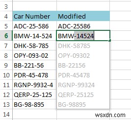 Data clean-up techniques in Excel: Replacing or removing text in cells