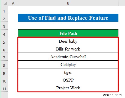 How to Get Filename from Path in Excel (6 Simple Methods)
