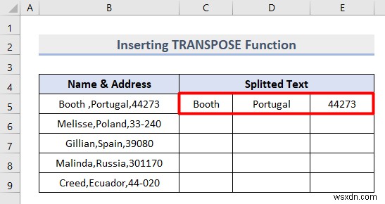Splitting Text in Excel (8 Useful Applications)