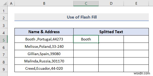Splitting Text in Excel (8 Useful Applications)