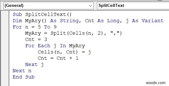 Splitting Text in Excel (8 Useful Applications)