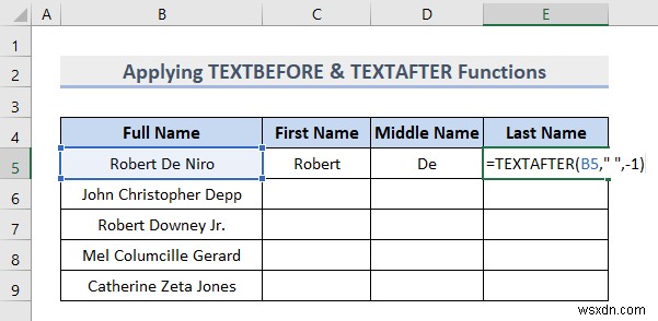 Splitting Text in Excel (8 Useful Applications)