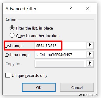 Excel Advanced Filter (5 Useful Applications)