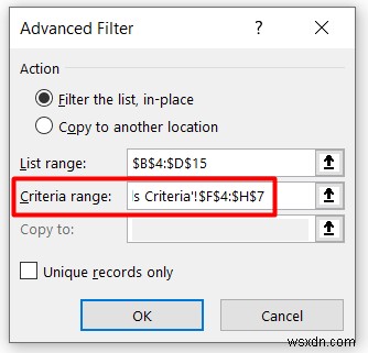 Excel Advanced Filter (5 Useful Applications)
