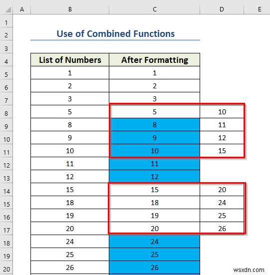 How to Make FOR Loop in Excel Using Formula (3 Examples)