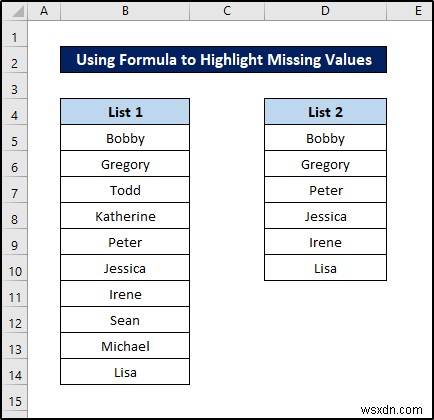 Conditional Formatting with Formula in Excel