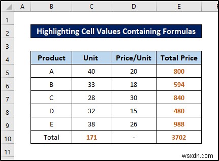 Conditional Formatting with Formula in Excel