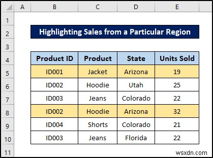 Conditional Formatting with Formula in Excel
