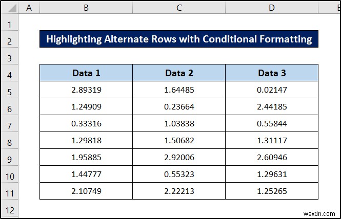 Conditional Formatting with Formula in Excel