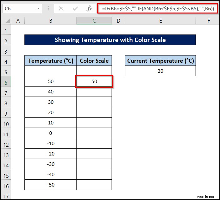 Conditional Formatting with Formula in Excel