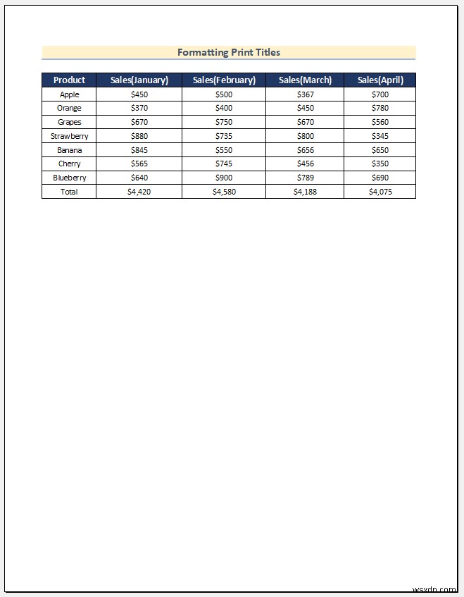 How to Format Excel to Print (13 Simple Tips)