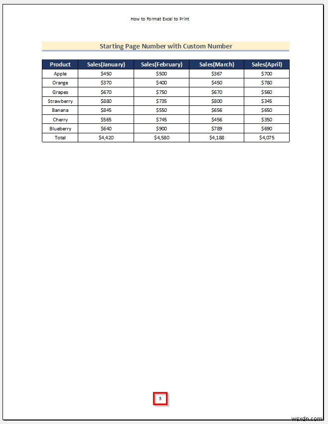 How to Format Excel to Print (13 Simple Tips)