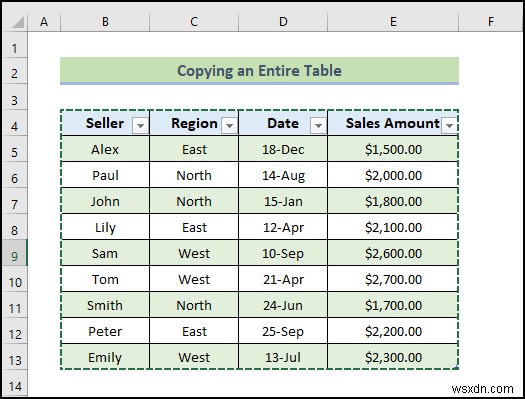 How to Use Table Reference with Excel VBA (20 Examples)